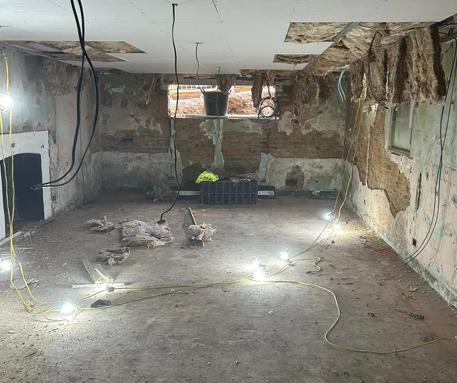 Enhanced Drainage Installation for Basement Waterproofing in Milwaukee, WI Enhanced Drainage Installation for Basement Waterproofing in Milwaukee, WI