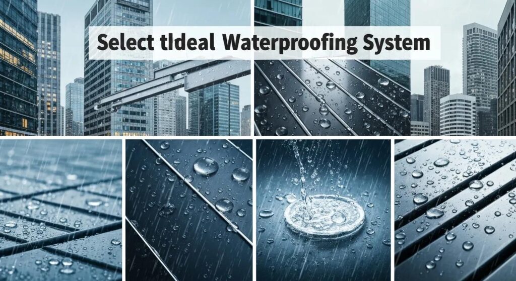Select the Ideal Waterproofing System